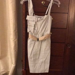 BCBG seersucker stripe dress